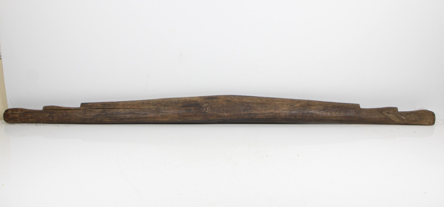 Primitive Antique Farm Barn Wooden Gambrel Butchers Meat Hook Stretcher Inv#LM1