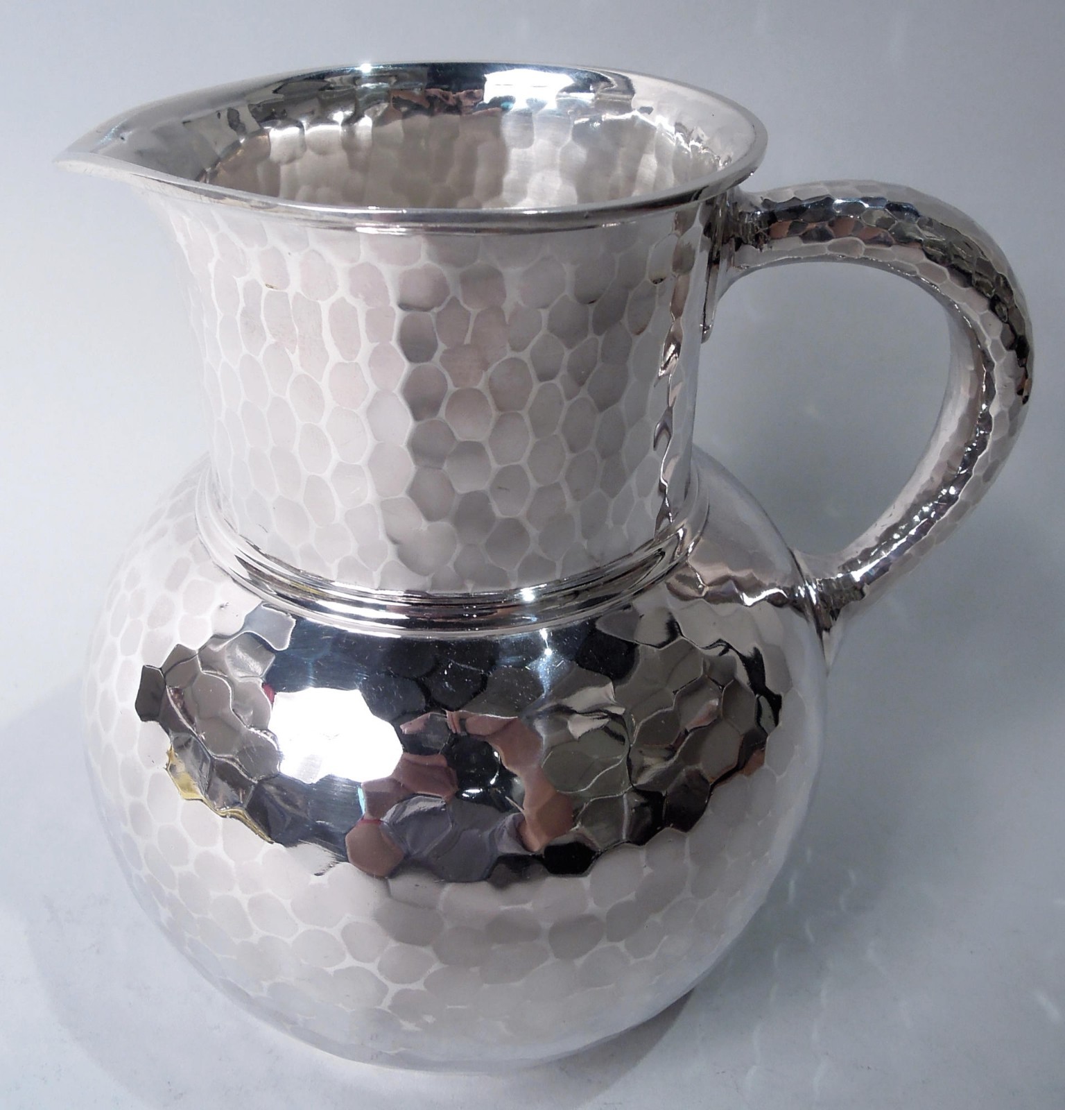 Whiting Water Pitcher 785 Antique Japonesque Craftsman American Sterling Silver