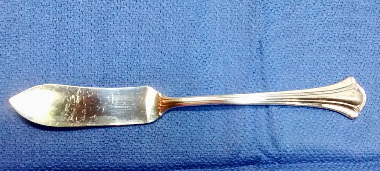 International Deep Silver Silverplate Serenity Butter Knife 7″