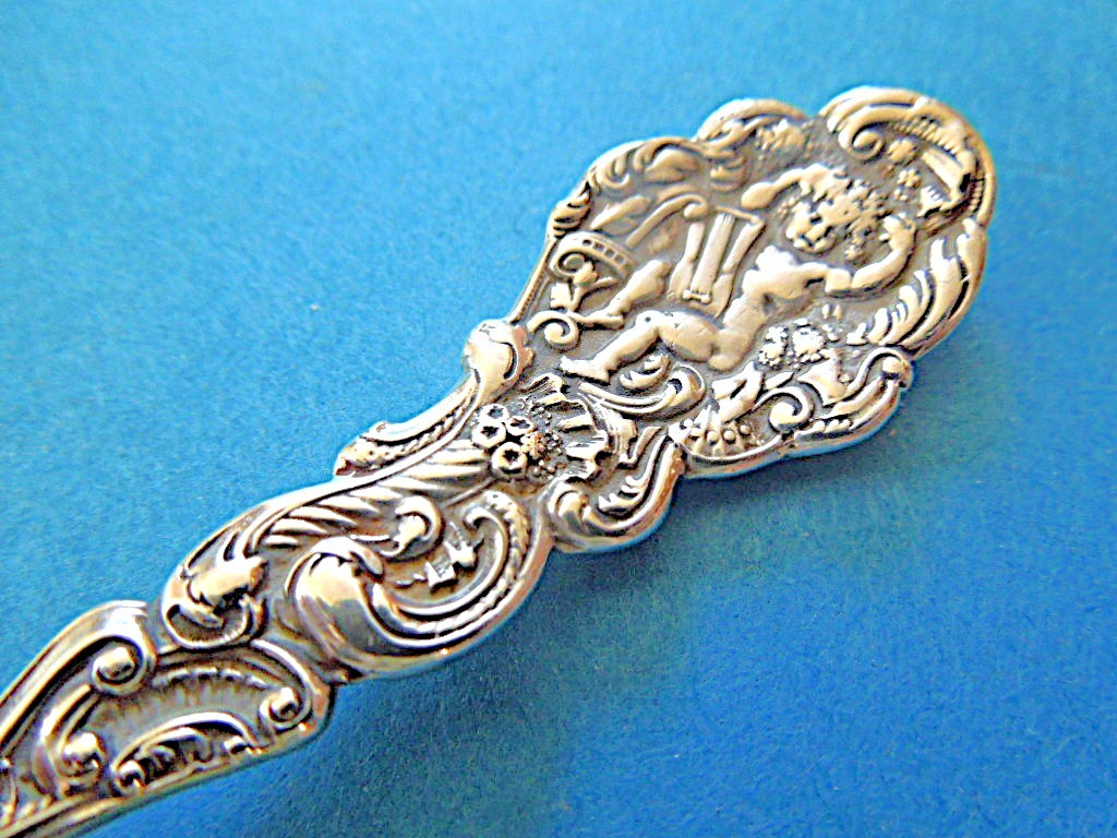 Gorham Sterling Silver Versailles Cherub Teaspoon 6” 31 Grams – NO MONO