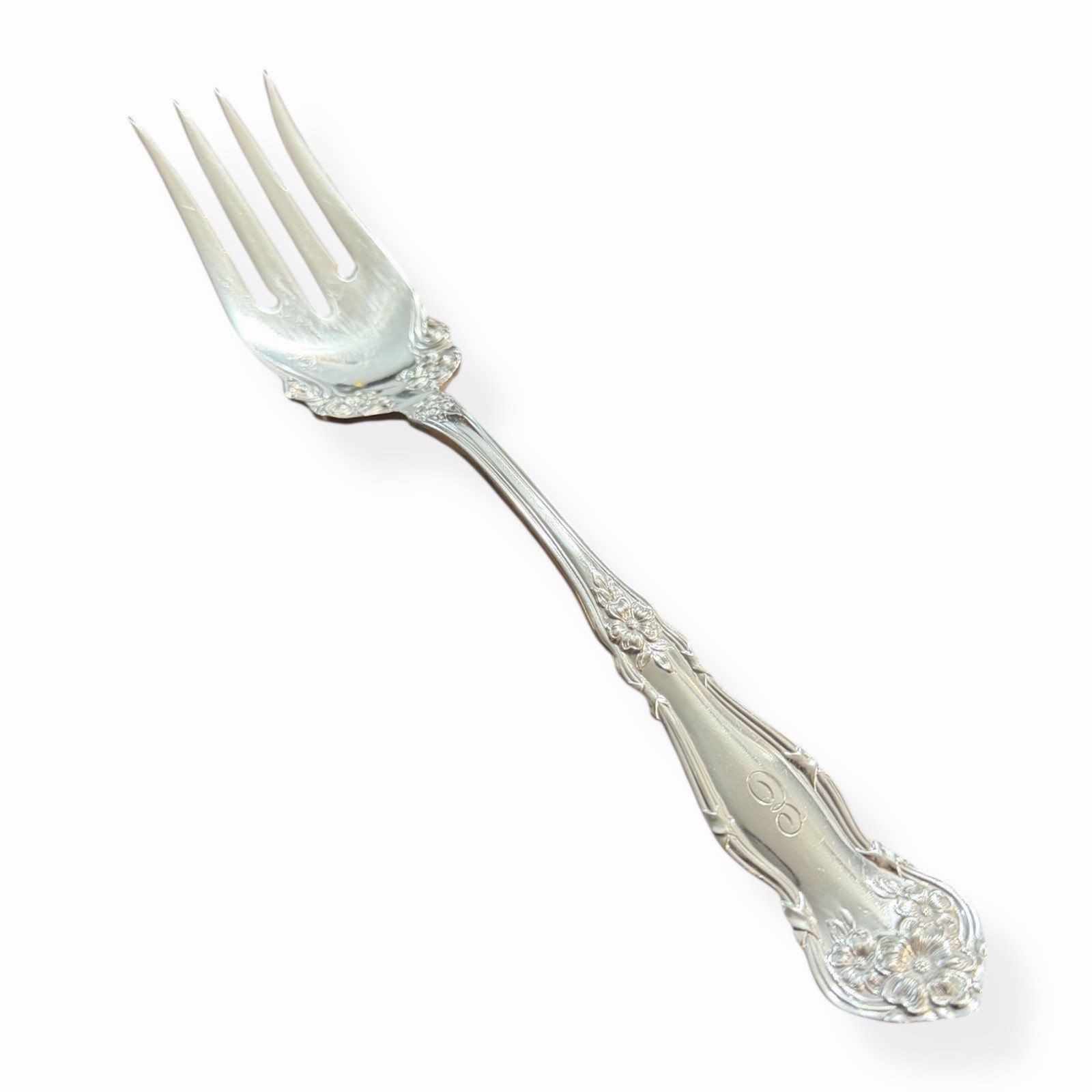 Serving Fork WM Rogers & Son AA 1908 Silverplate 8.5″ Antique