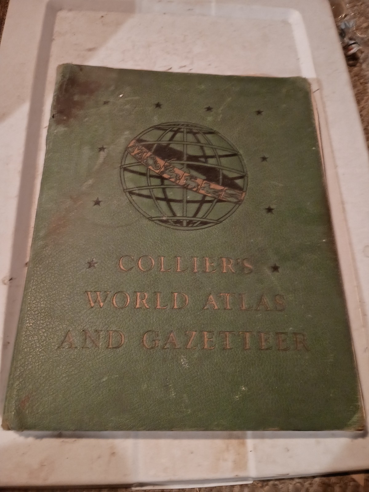 Collier’s World Atlas and Gazetteer 1937 P. F. Collier & Son Corporation