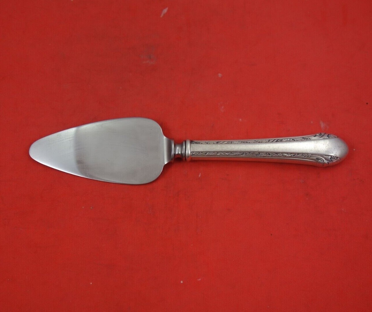 Chased Romantique by Alvin Sterling Silver Cheese Server HH WS Original 6 1/2″