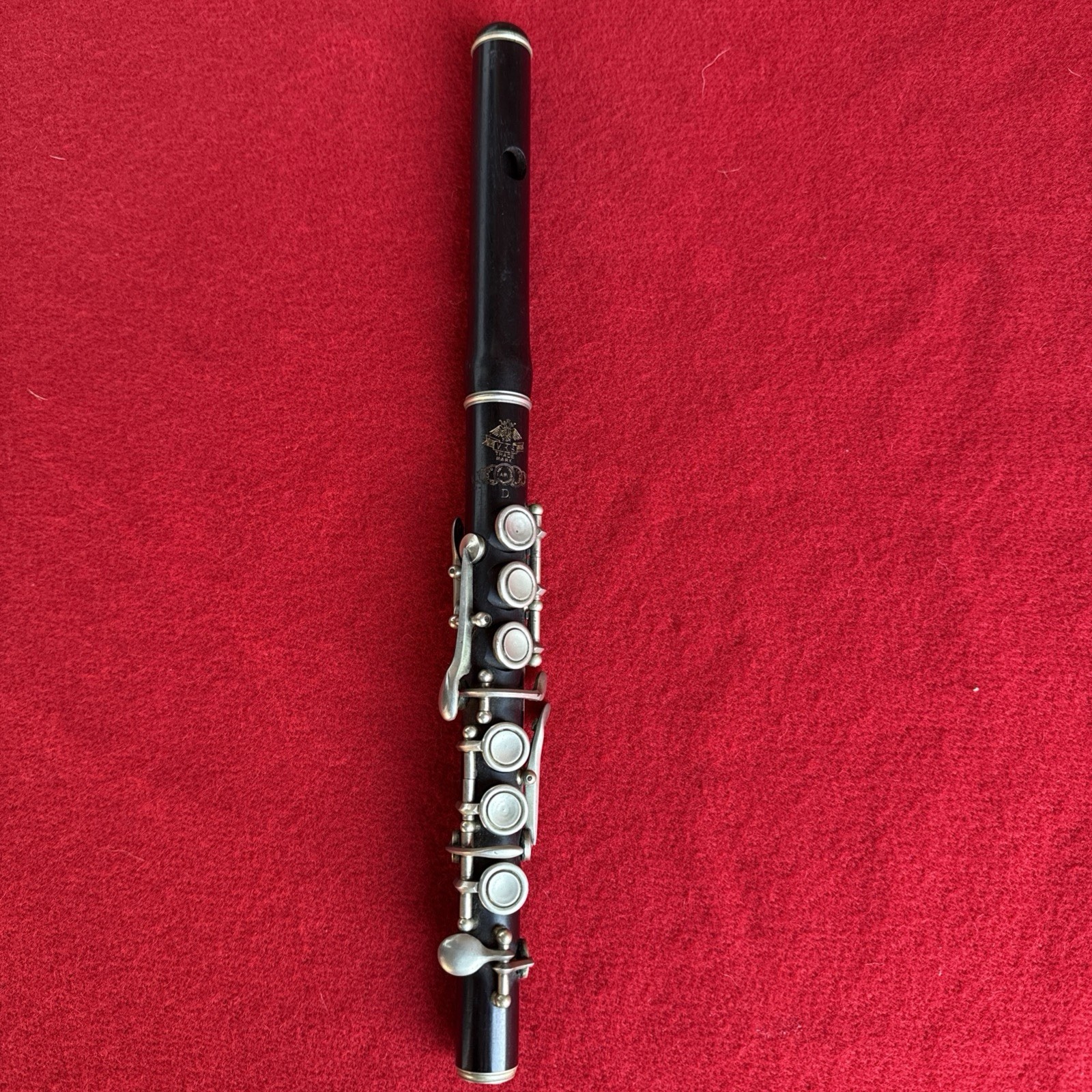 V.K.S.(KOHLERT) ROSEWOOD PICCOLO FLUTE IN D