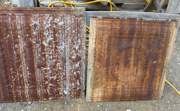 Antique Pressed Tin Ceiling (100 pieces)*Free Shipping* As Seen On Fixer Upper