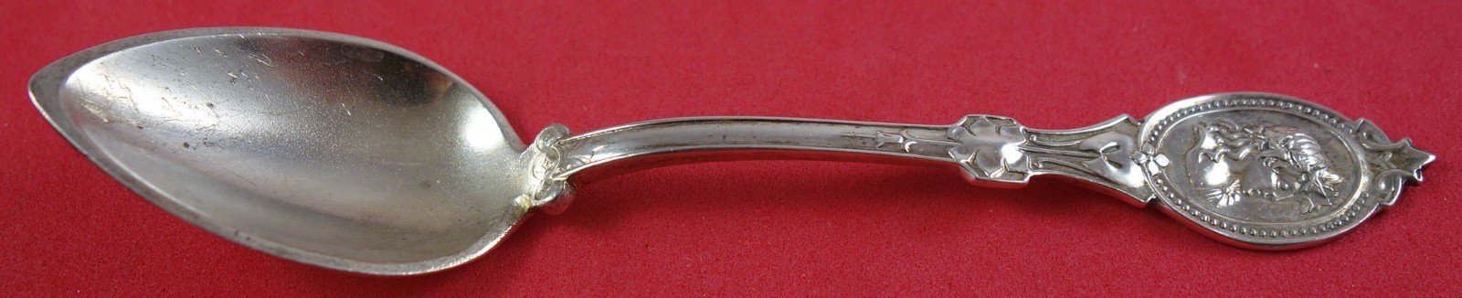 Medallion By Hotchkiss and Schreuder Sterling Silver 4 O’Clock Spoon 4 7/8″