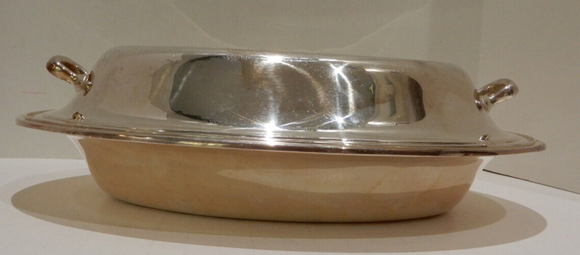 Gorham silver covered casserole dish YC426-4