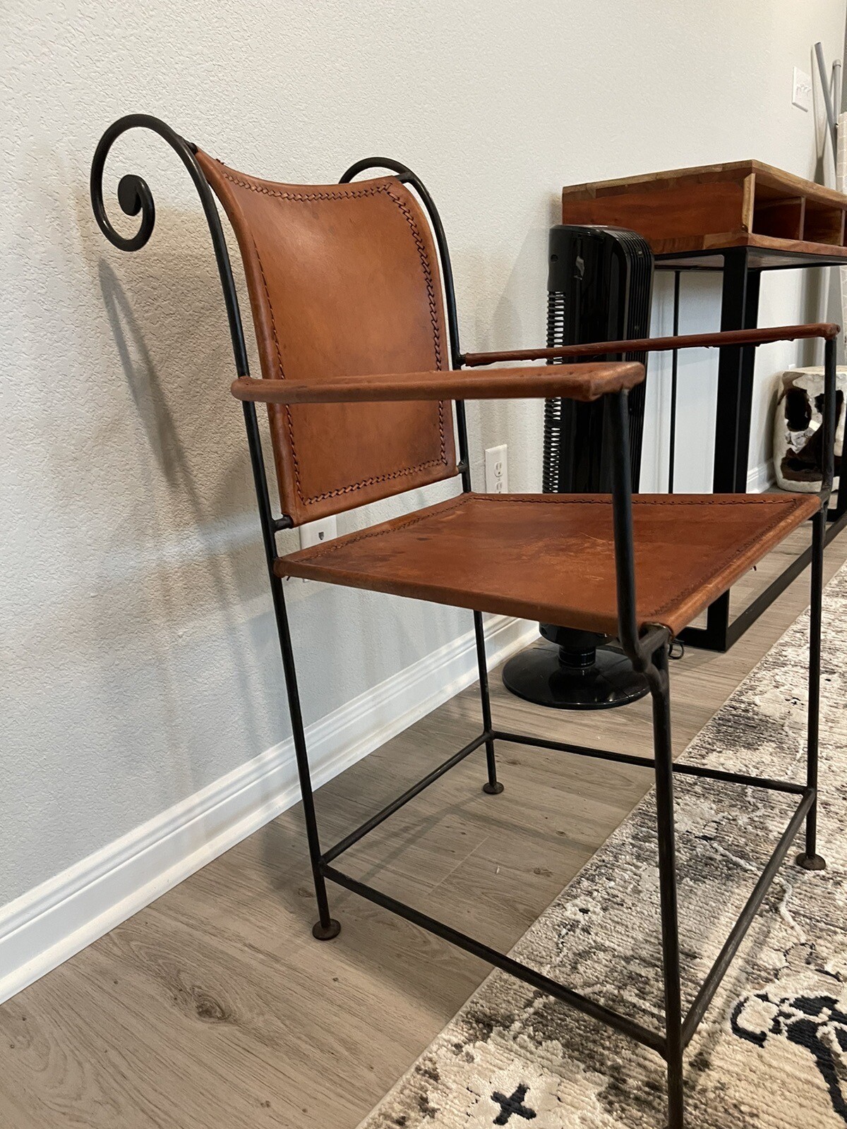 Scroll back Arm Chair