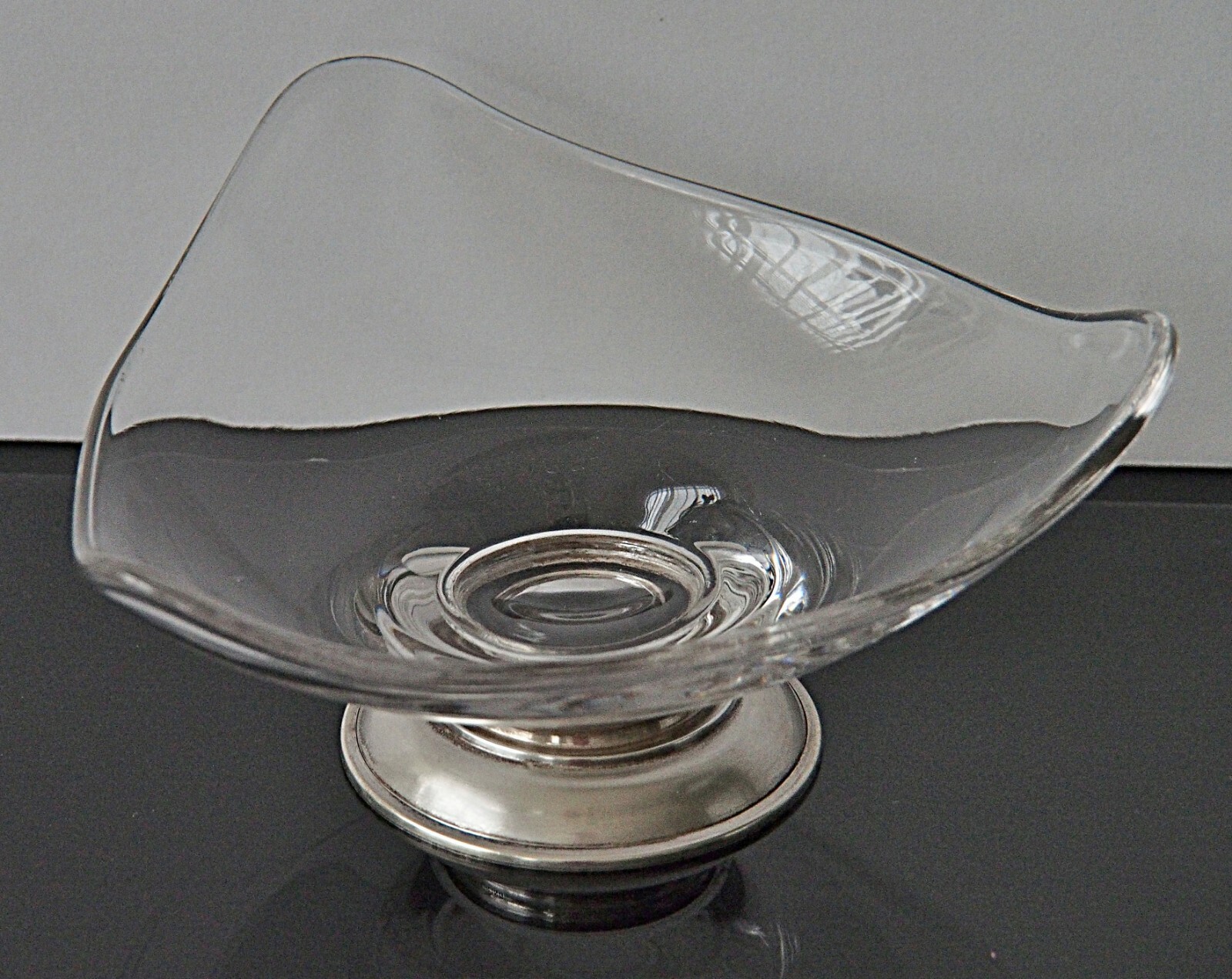 Frank M Whiting Vintage Sterling Silver Base And Class Bowl Dish