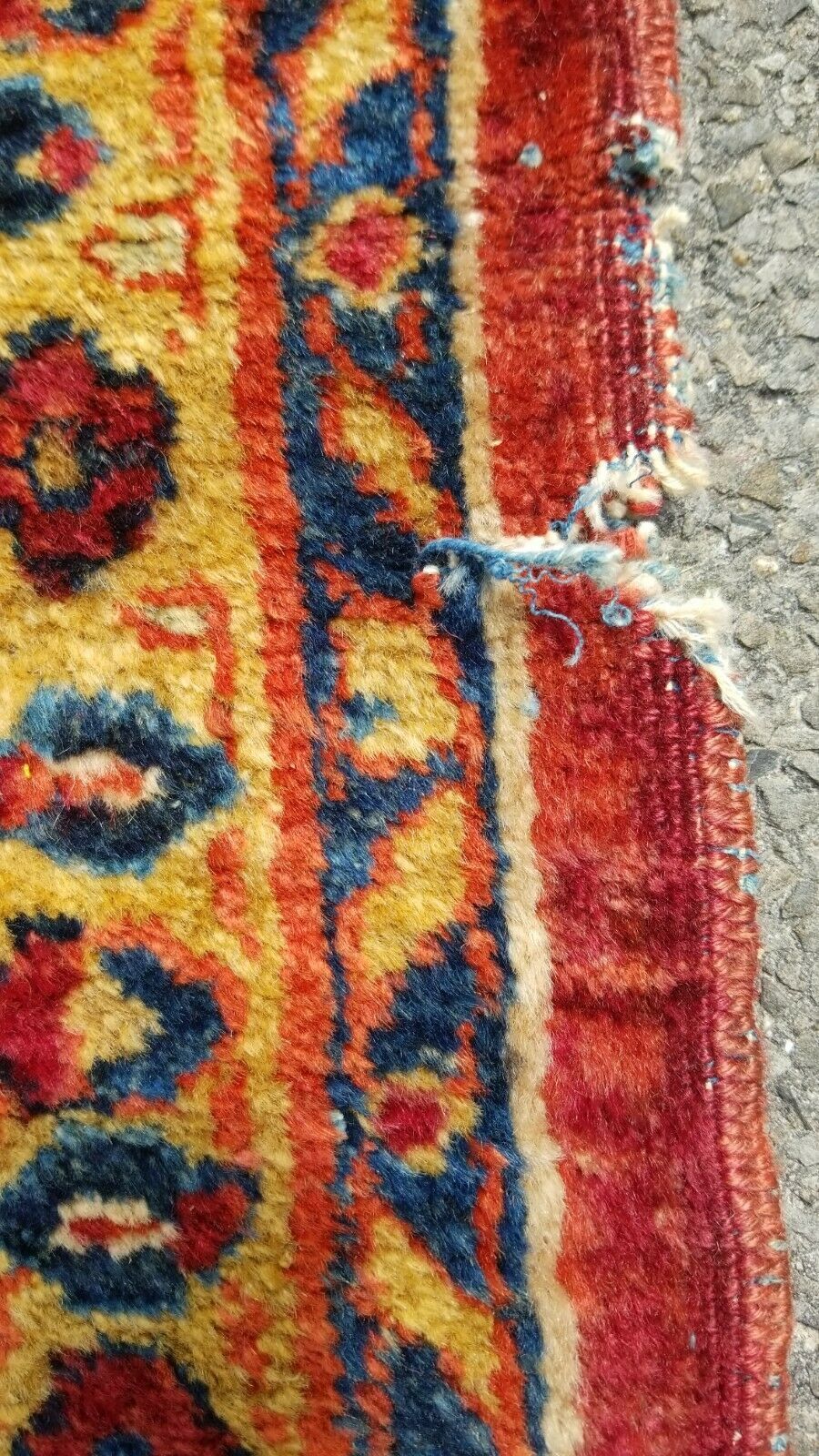 Antique Palace Size Double Signed Hand Knotted Rug 11′ 9″ x 20′ 0″