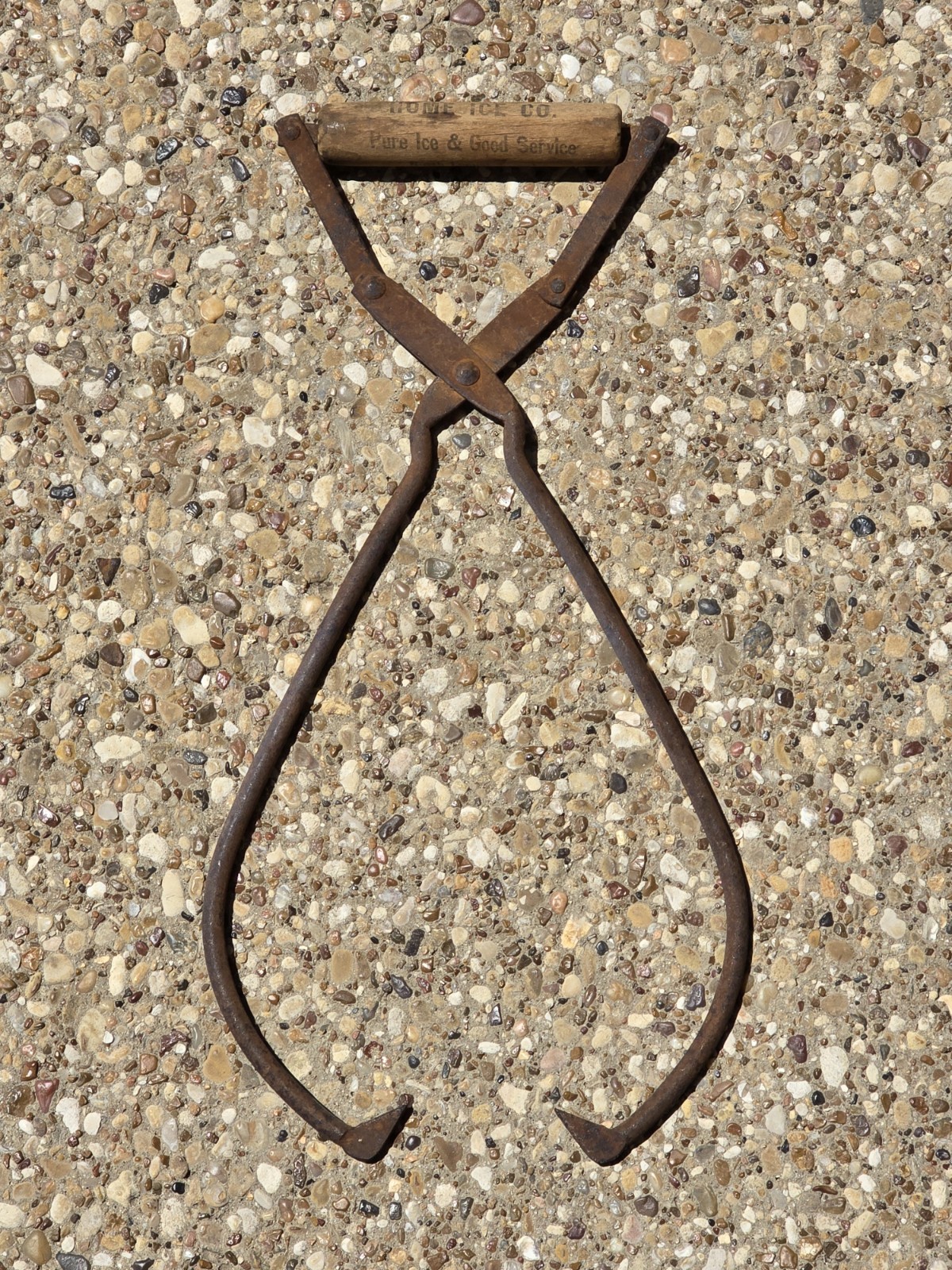 Very Old Antique Block Ice Tongs