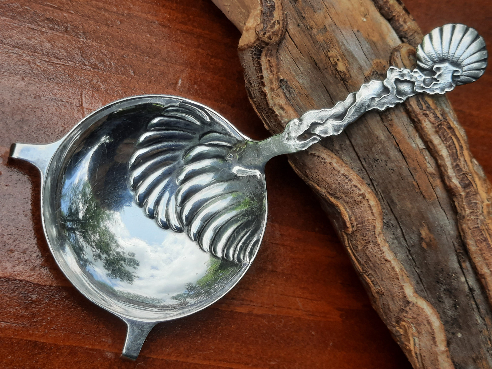 Sterling Silver Gorham No. 420 Old Paris Shell Brandy Warmer