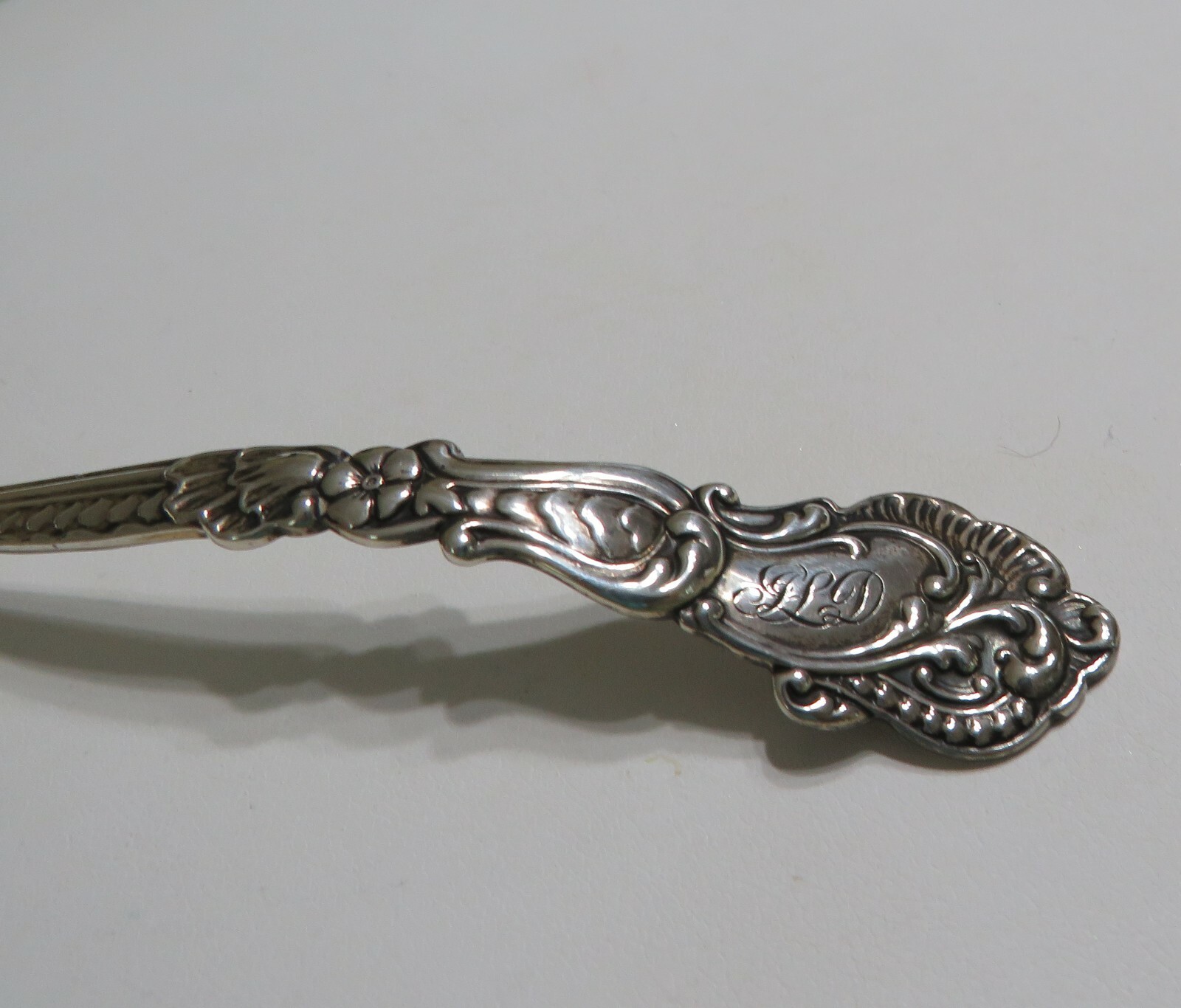 Beautiful Sterling Silver Gorham 1880’s Sauce Mustard Serving Ladle Spoon 4.75″
