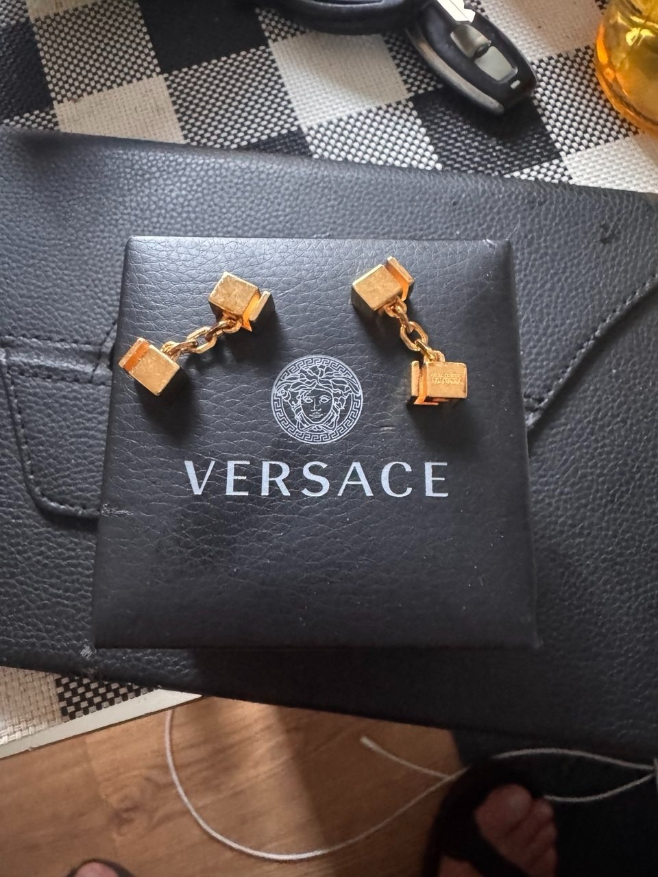 vintage Gianni Versace packaging from the late 1980s – 1990s