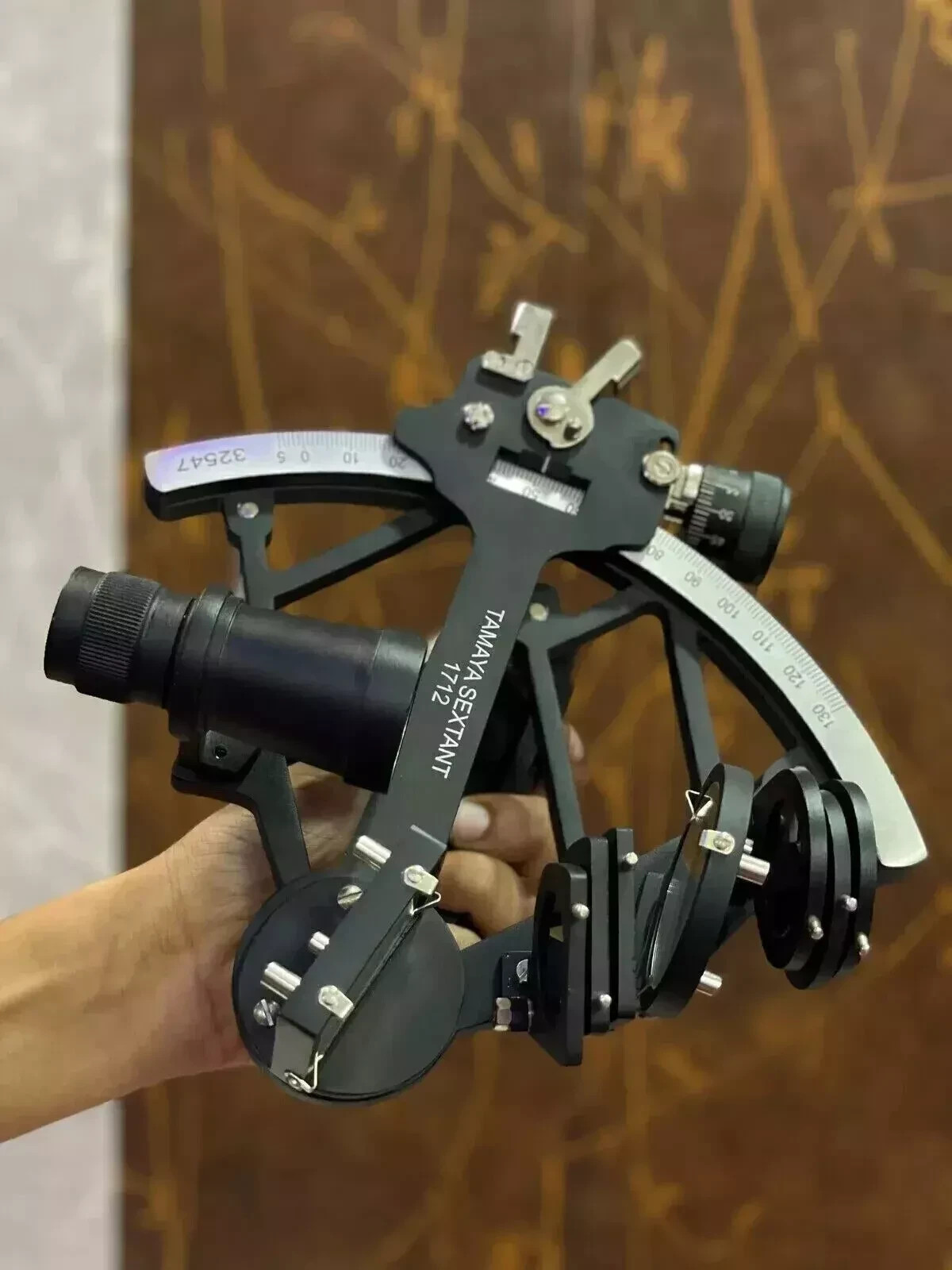 Tamaya Sextant 1712 9″ Black Marine Navigation Tool Working Nautical X-mass Gift