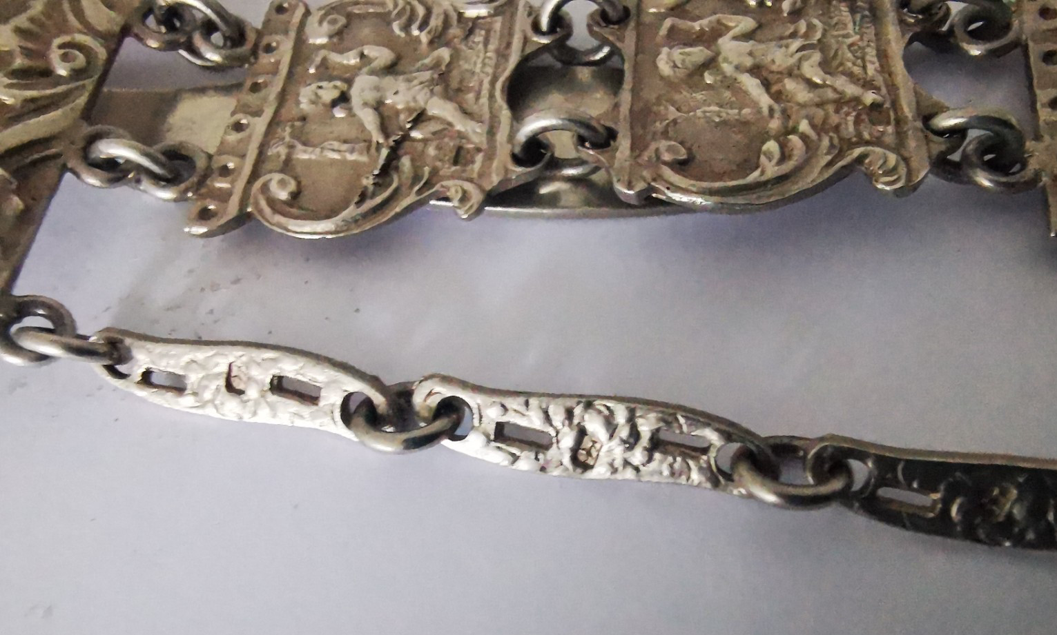 Victorian Solid Silver Chatelaine – Birm. 1890