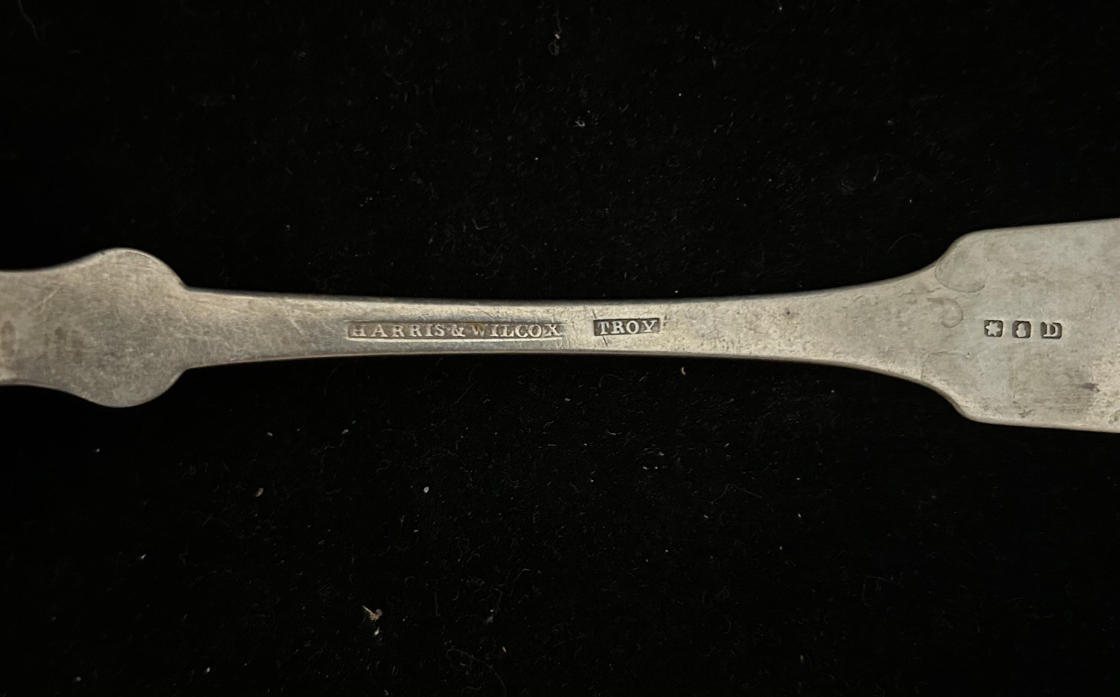 Coin Spoon Harris & Wilcox Monogram