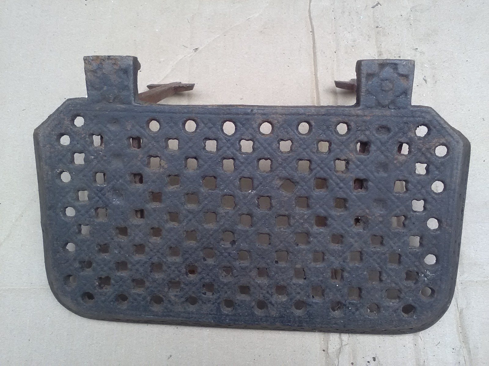 Antique Cast Iron Food / Plate Warmer for Victorian Stove or Range