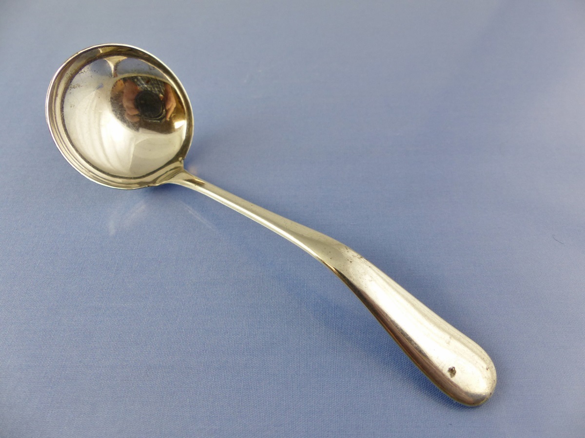 OLD ENGLISH MAYO OR SAUCE LADLE BY B R ENGLISH