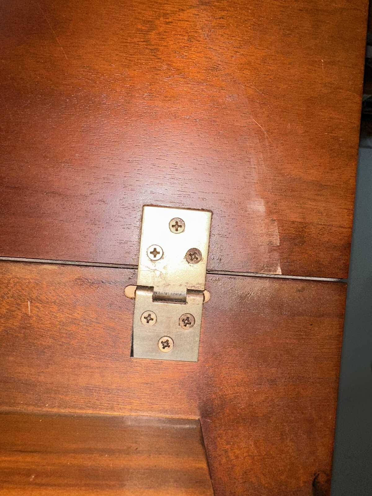 Drop Leaf Table By Drexall Brass Footed Sheraton/Hepplewhite 1952