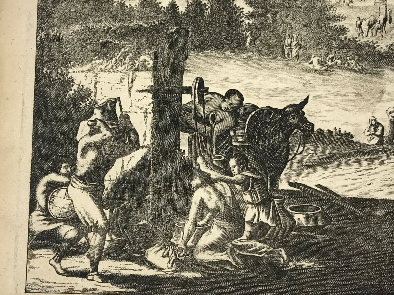 MARRAKECH MOROCCO 1677 DAPPER LARGE RARE ANTIQUE ENGRAVED VIEW 17TH CENTURY