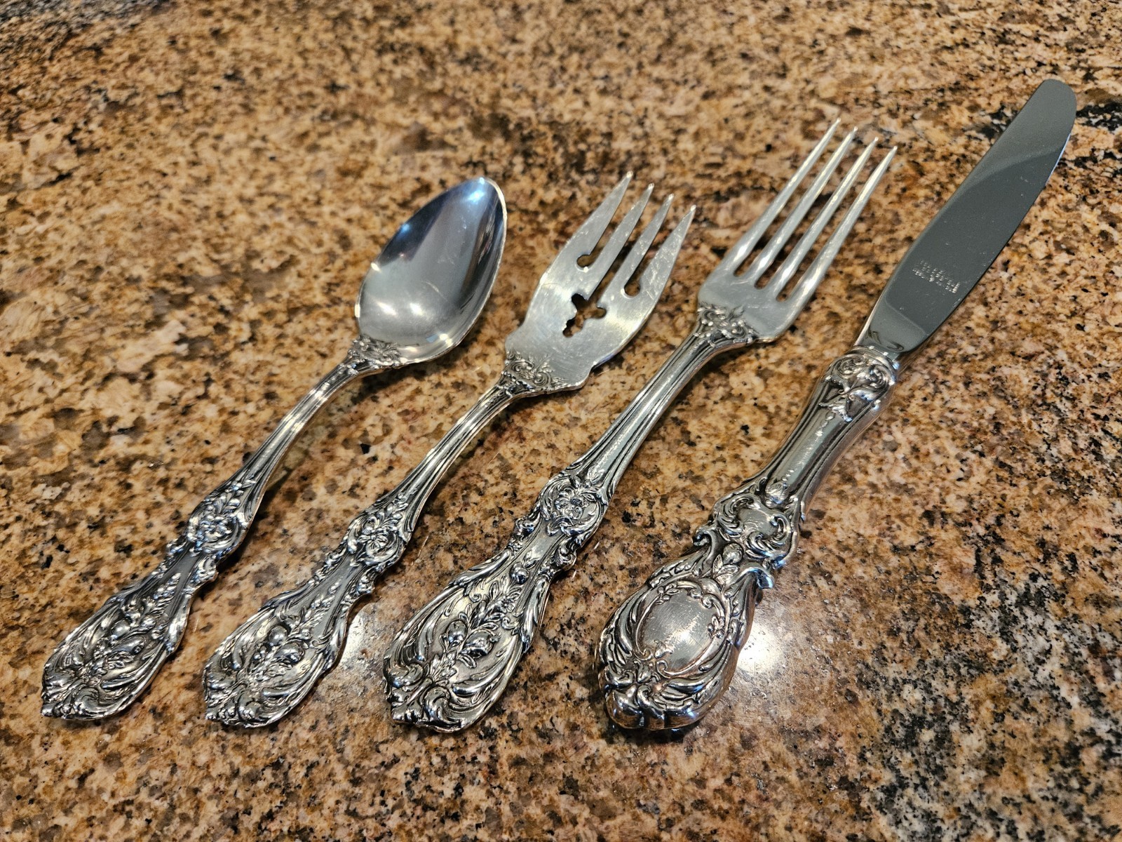 Reed & Barton Francis I Sterling Silver Flatware, 4-Piece Setting