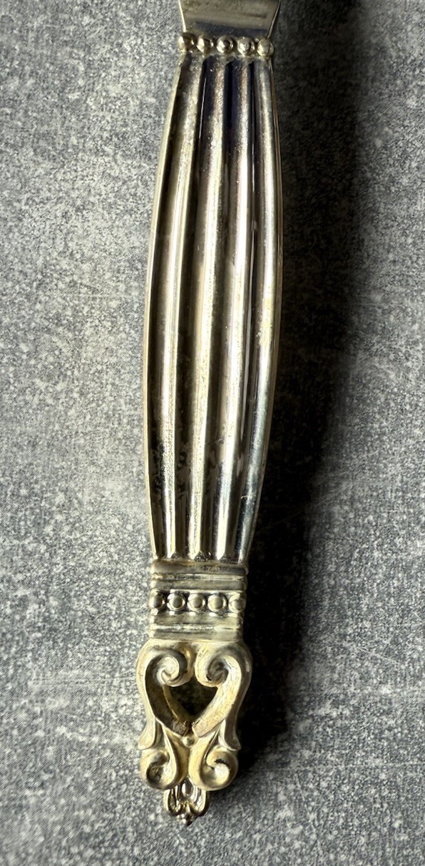 Wallace WAS178 Serving Fork Spoon Cake Server Scoop (RARE) Set Silverplate