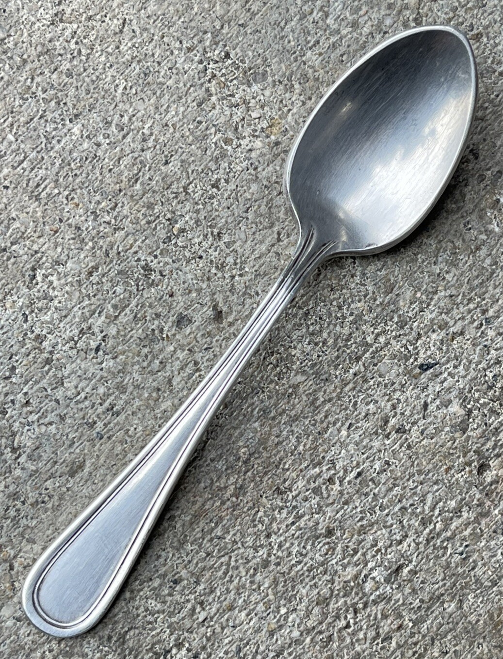 CROWN Silver Co Plated USN United States Navy Demitasse Spoon Flatware WW2