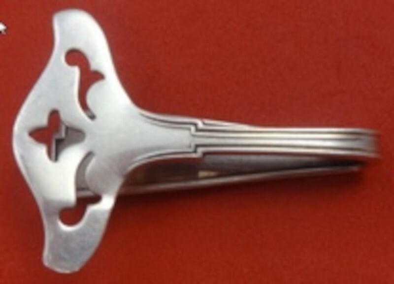 Etruscan by Gorham Sterling Silver Napkin Clip Pierced Original 1 3/4″ Heirloom