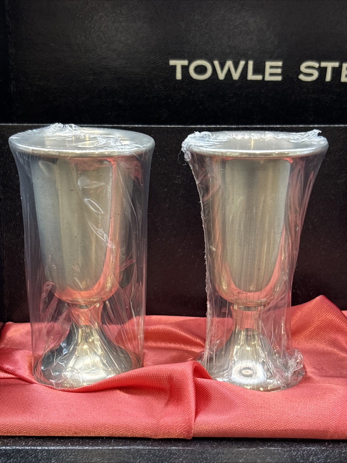 Towle Sterling Silver (.925) Cordial Set of 4 with Original Box 108g Weighted