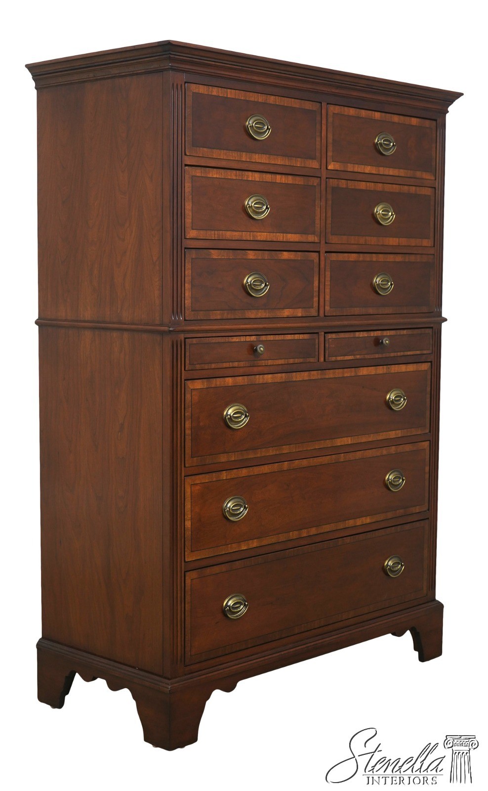 73478: LEXINGTON Palmer Home Cherry Tall Chest
