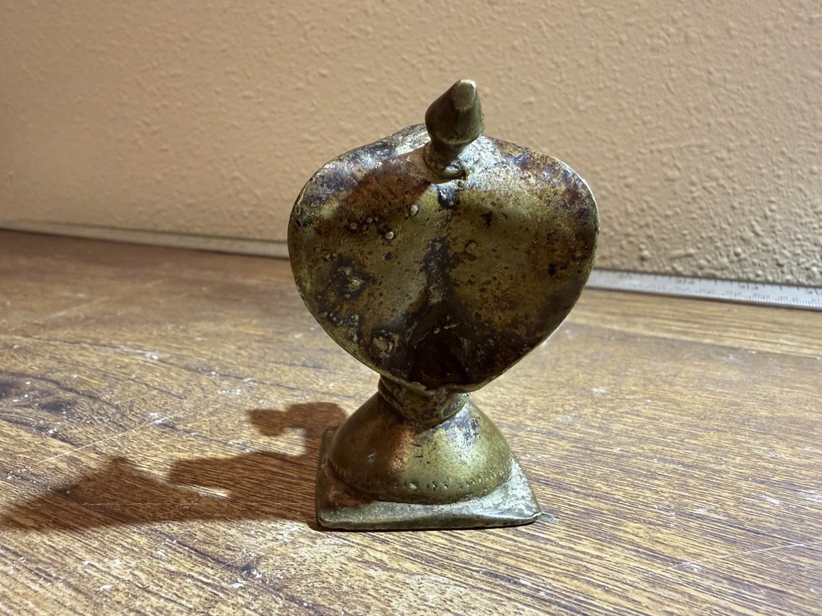 BRONZE SHIVALINGAM , COBRA NANDI , FINE A3