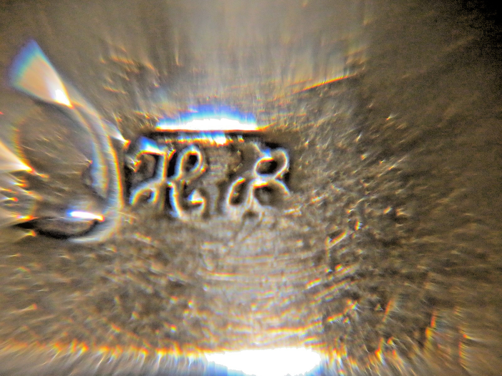 Hester Bateman Sterling Silver Dessert Soup Spoons 1787 No Mono