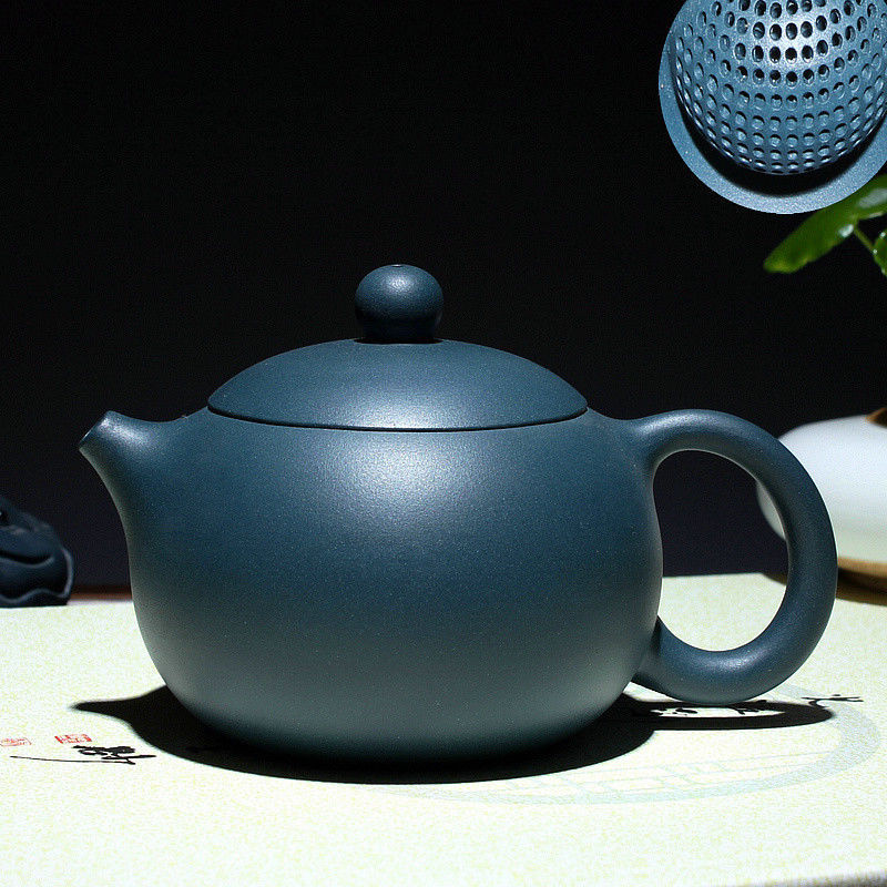 China 100% Handmade Yixing ZiSha Pottery green Ni xishi Teapot 210cc