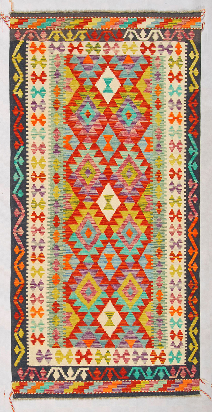 Kilim Kaudani Lana Hand Made In Afganistan 191×100 CM (Galleriafarah1970)