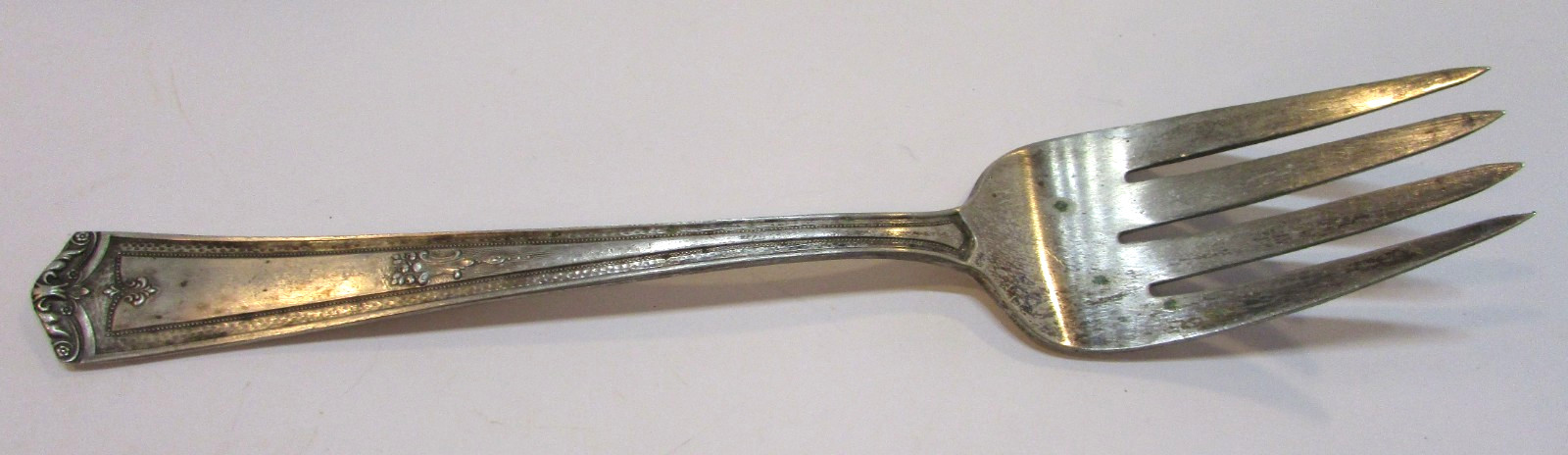 Old 1930s International Silver Company Winfield Silverplate Antique Serving Fork