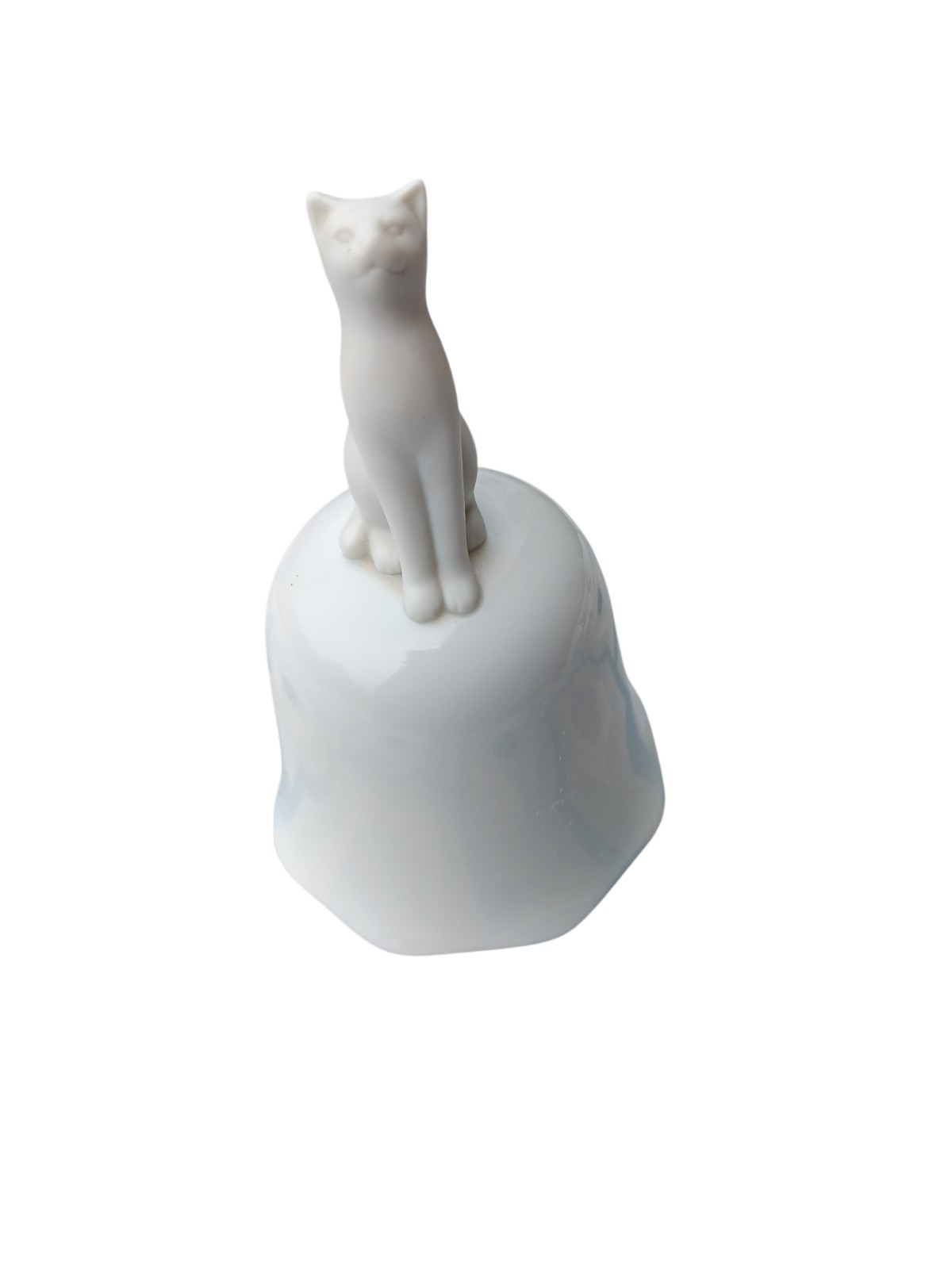 Cat Bell Porcelain Crowning Touch Collections Made in Japan 5 Inch Tall