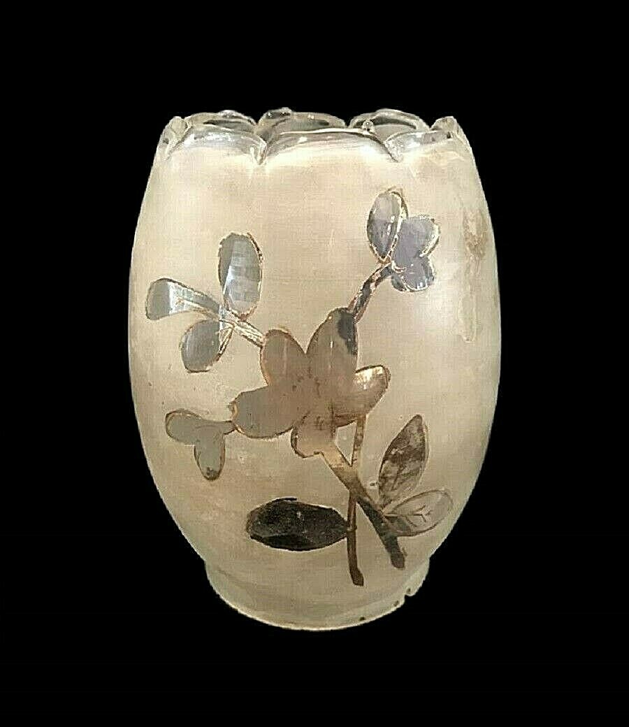 Replacement Satin Glass Chandelier Lamp Shade/Pinecone/Old Glass