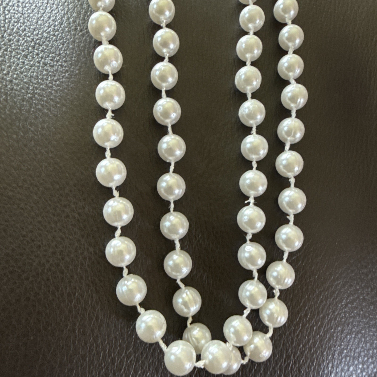 FAUX PEARL NECKLACE 30″ inch
