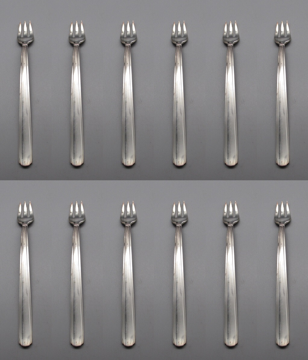 Oneida Silverplate RENDITION 1998 Cocktail Forks – Set of Twelve NOS USA Made