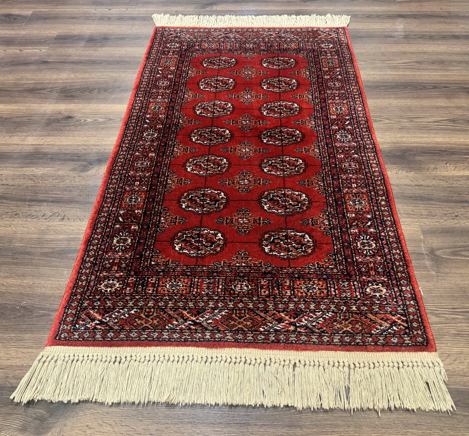 Karastan Rug 3×5 Antique Bokhara #734 Rare Wool Pile Discontinued 700 Series