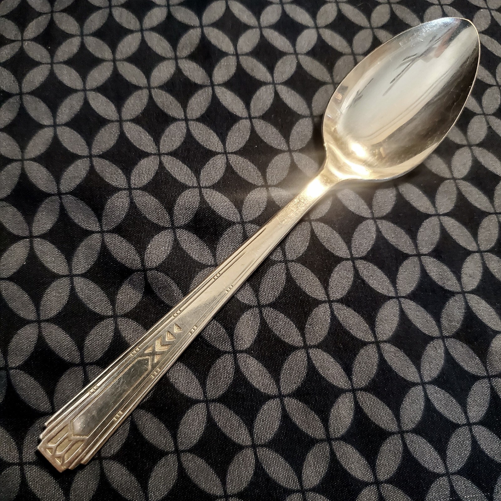 1 PLACE SETTING ONEIDA COMMUNITY FRIENDSHIP MEDALITY ART DECO 1932 5 PC