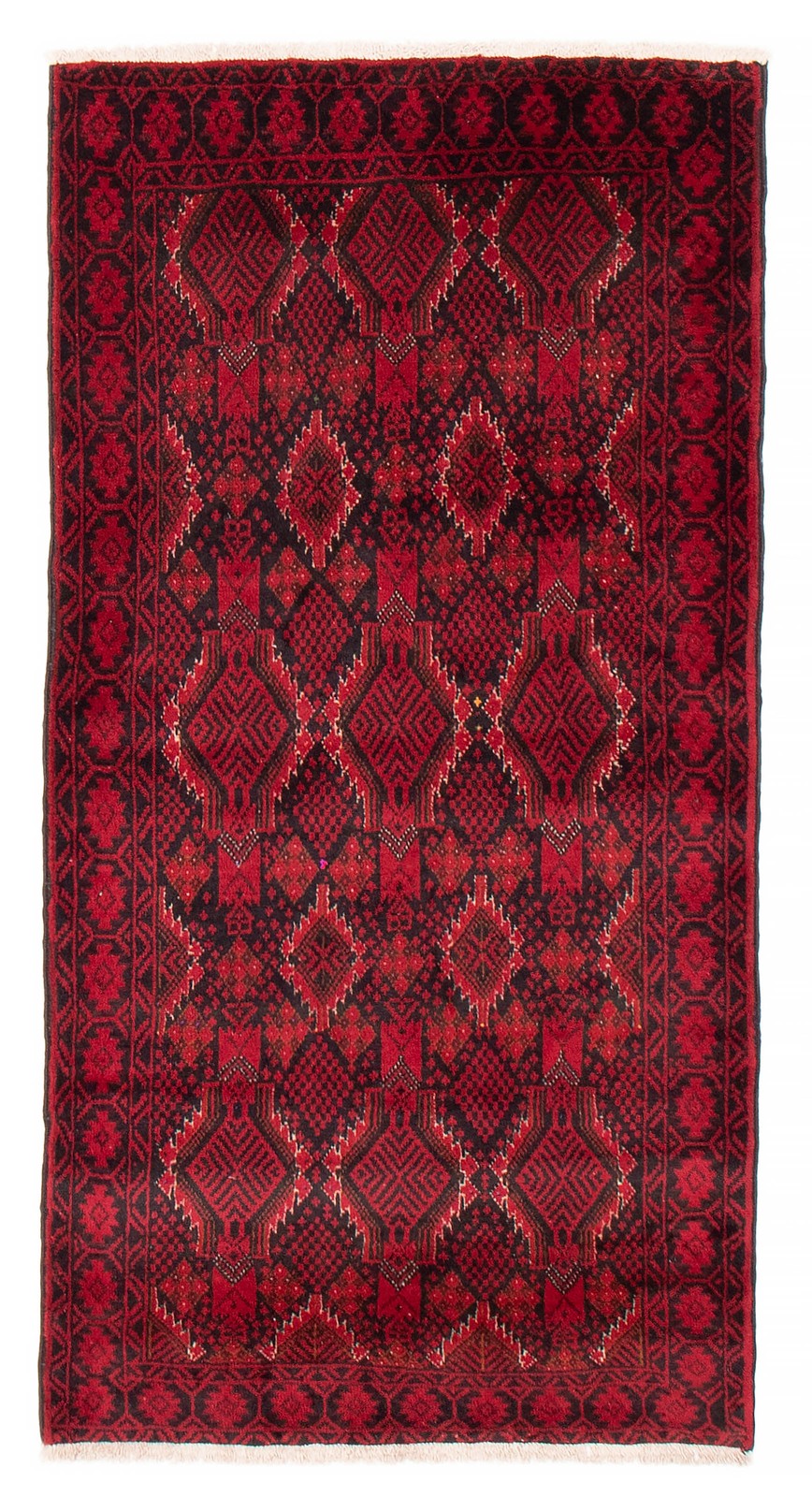 Traditional Vintage Hand-Knotted Oriental Carpet 3’3″ x 5’9″ Wool Area Rug