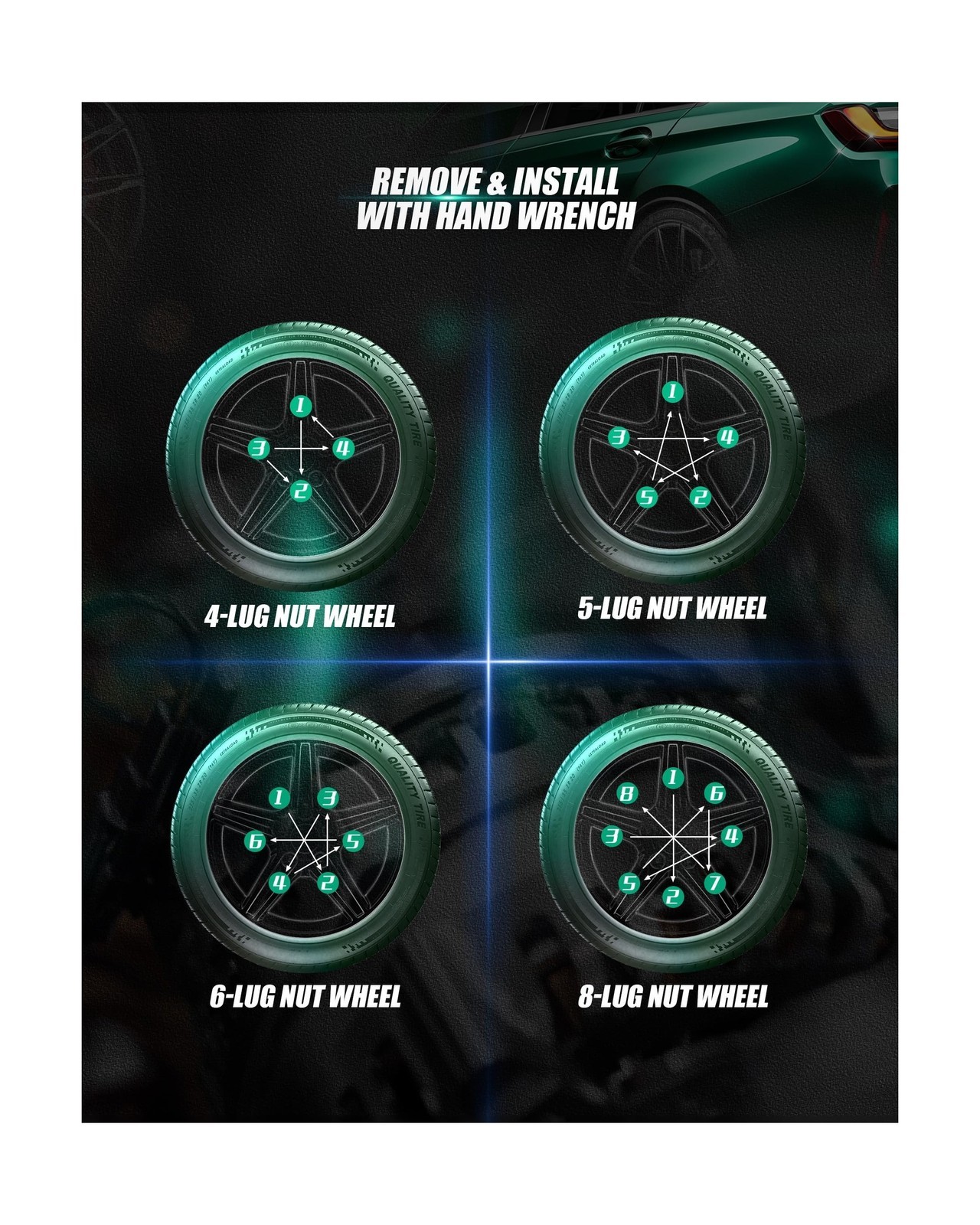 Lug Nuts Replacement- 32 Count, Alloy Steel,14 Millimeters, Fit FOR Ford F350