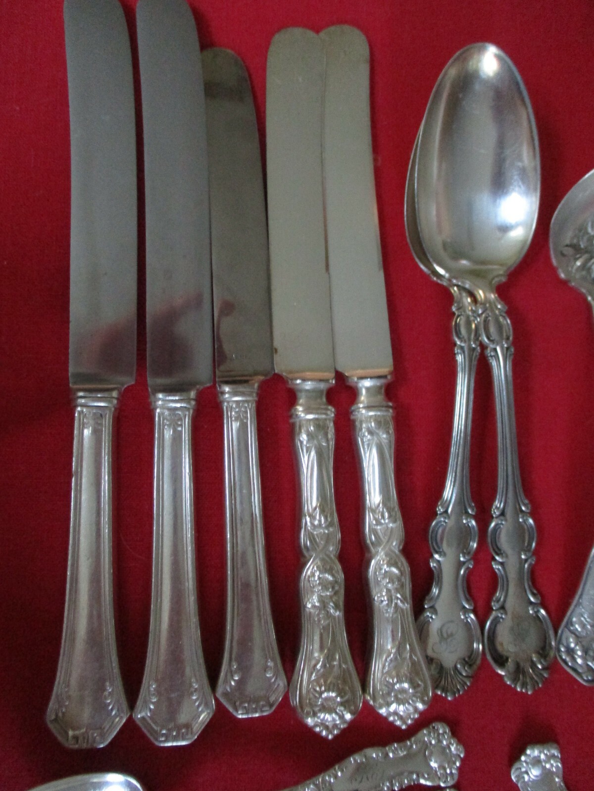 (30) Antique Silverplate Flatware/Serving Pieces, Mixed Lot #25