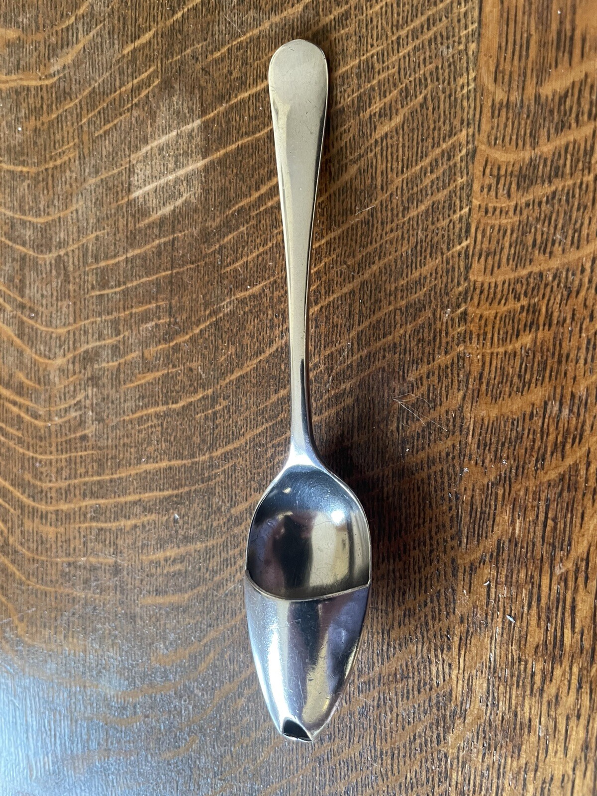Rare 1935 Silver Medicine Spoon Charles James Allen with extra Jubilee Hallmark