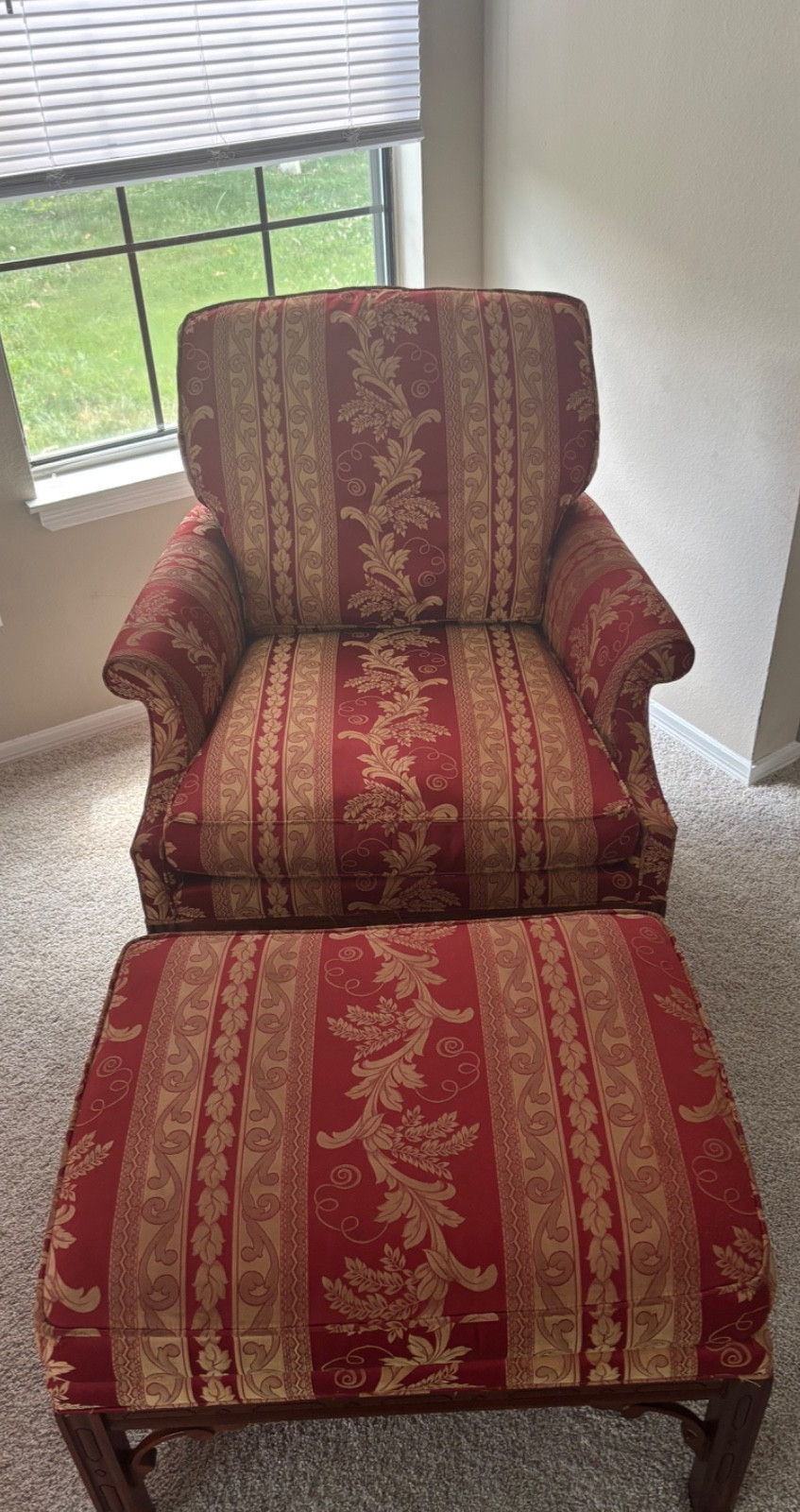 Southwood furniture chair and ottoman set