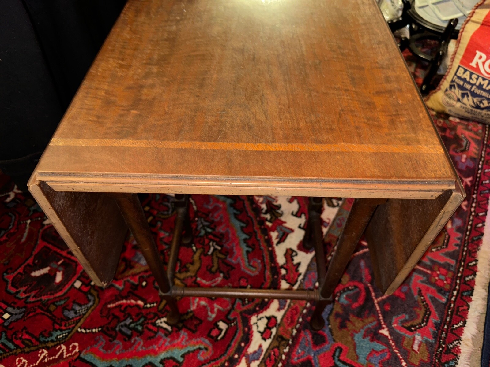 Henredon Folio Four Vintage Gate Leg Table Pembroke Drop Leaf Display Made USA