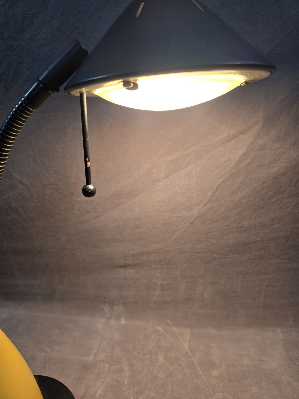 Post Modern Memphis UFO Halogen Reading Desk Lamp – WORKS!
