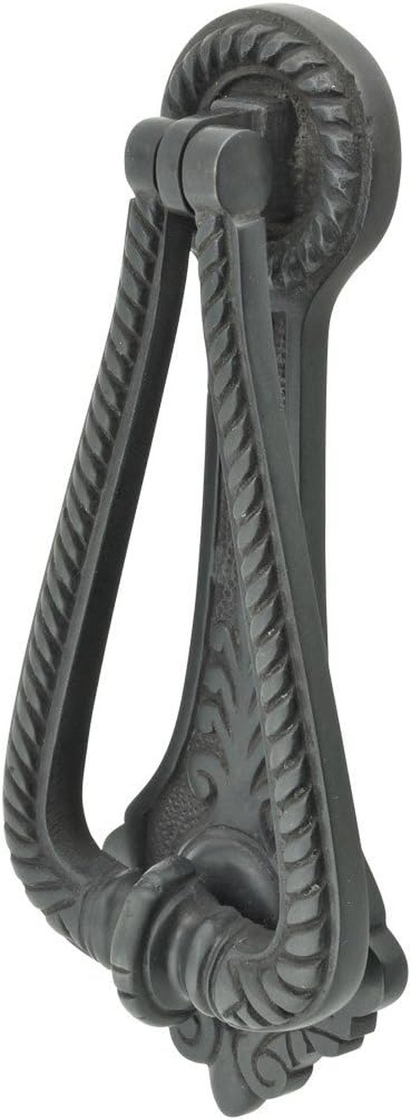 Door Knockers for Front Door 6.75 In. Oil Rubbed Bronze Finish Solid Brass Door